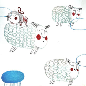 "On Sunday, we do nothing at all, except cuddle in a big cozy pile; I'll keep these lazy mornings in my treasure chest too"