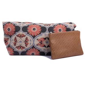 Our Cafe Bag is made from canvas and PU and has a butterfly mandala design