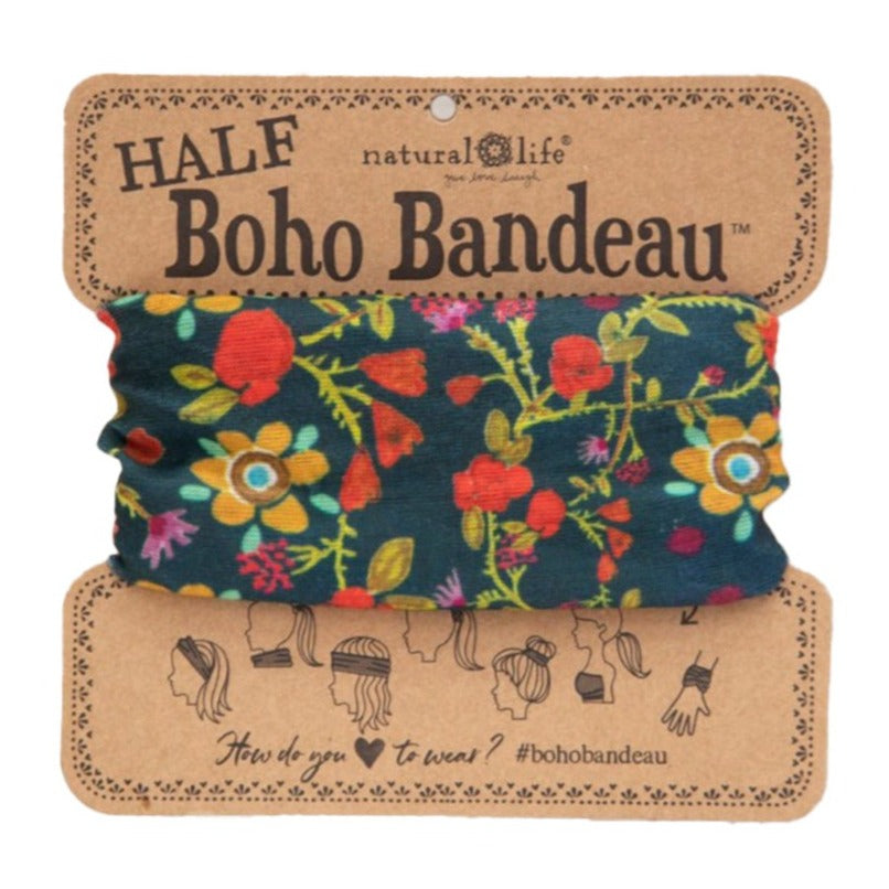 Half Boho Bandana - Forest Flowers