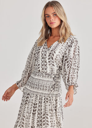 Tara Wrap Dress by Talisman