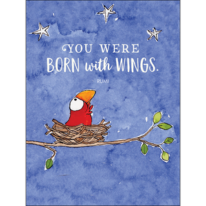 Illustration by Australian artist Kate Knapp. "You were born with wings."