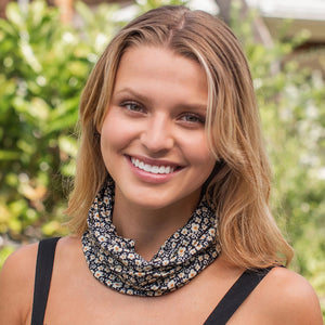 Natural Life's stretchy bandanas can also be worn as a neck scarf