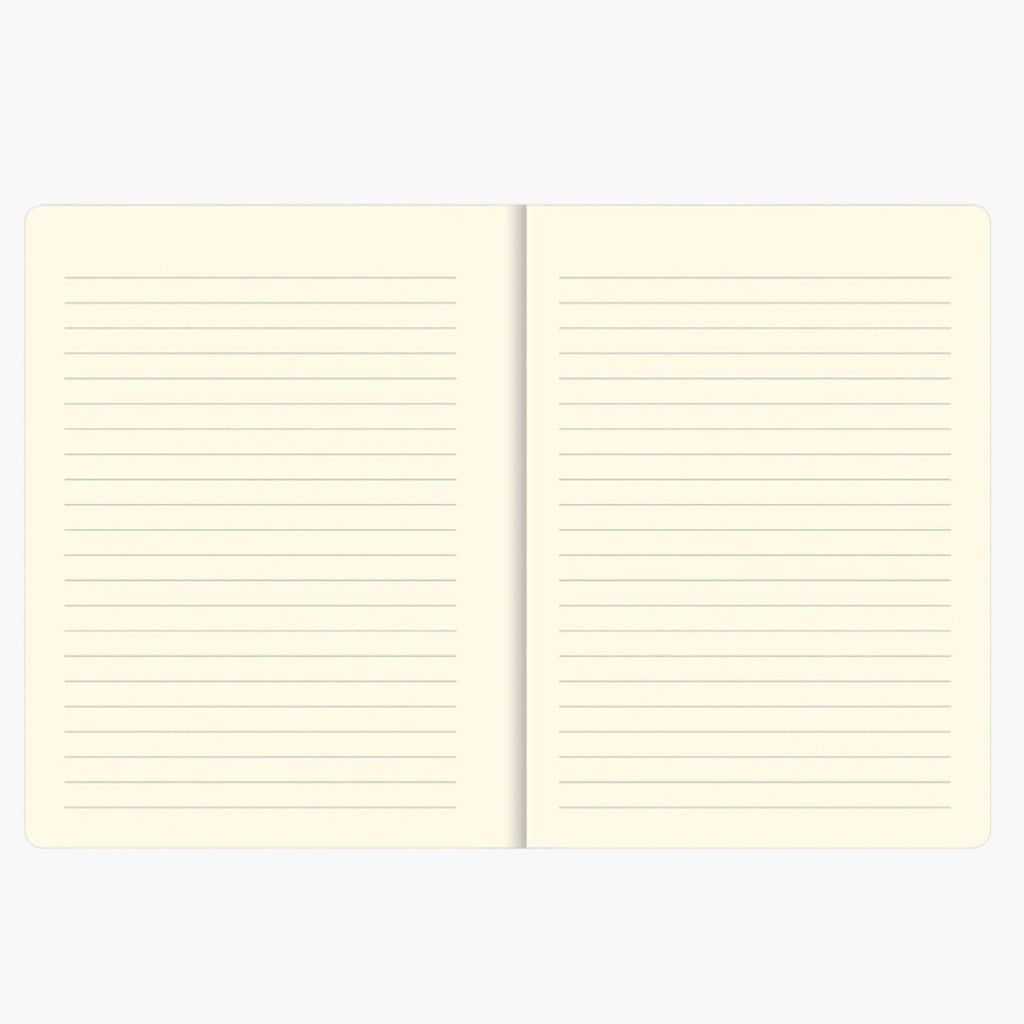 160 crisp writing pages provide plenty of space for personal reflection, sketching, or jotting down favourite quotations or poems with light grey lines guiding you with your writing in this Dog Days journal from Peter Pauper Press