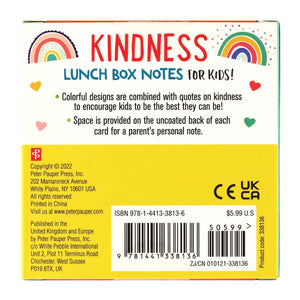 Kindness Lunch Box Notes for Kids are published in the UK and Europe