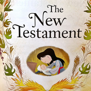 Nine stories can be found in this version of the New Testament in the Usborne Illustrated Bible Stories hard cover book