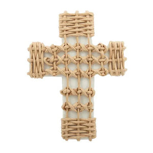 The Como cross from Coast to Coast is a unique cross with it's decorative twine addition 