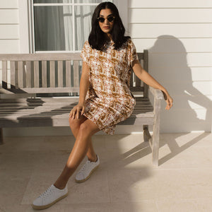 Step out in style in this bamboo Nicks Tee dress from Lou Lou Australia